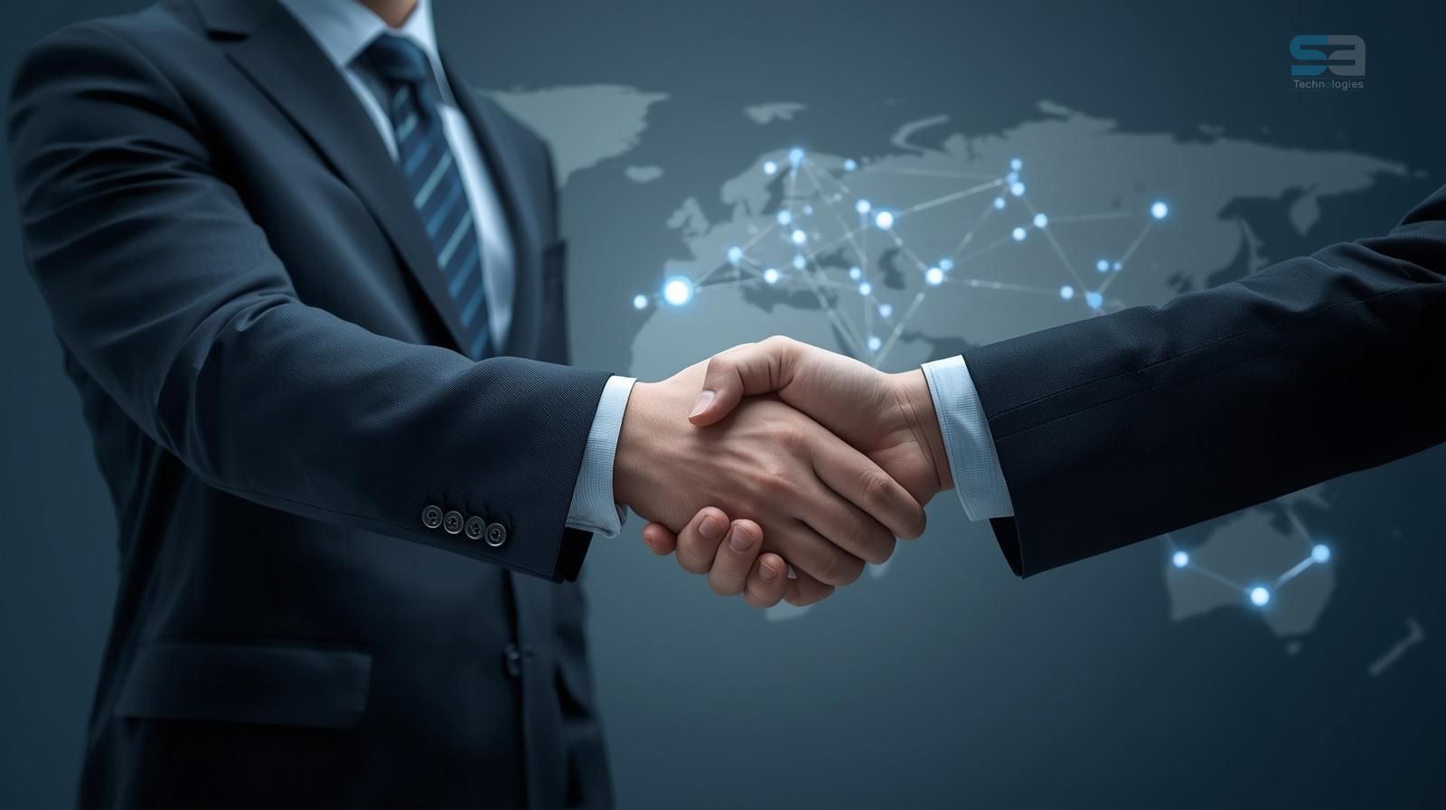 Employees collaborating in a modern Global Capability Center